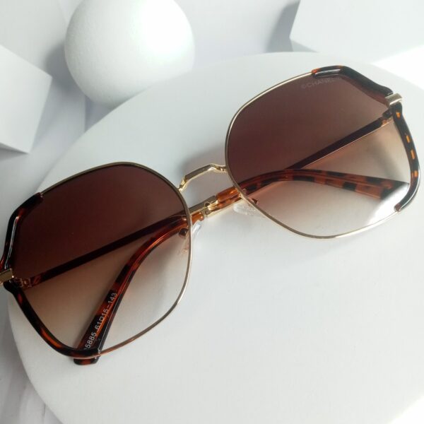 Chanel Women's Tortoise Shell Gradient Cat-Eye Sunglasses