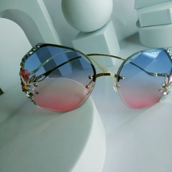 小物 CHANEL linestone half rim sunglasses Buy Chanel Oversized Sunglasses In Nigeria