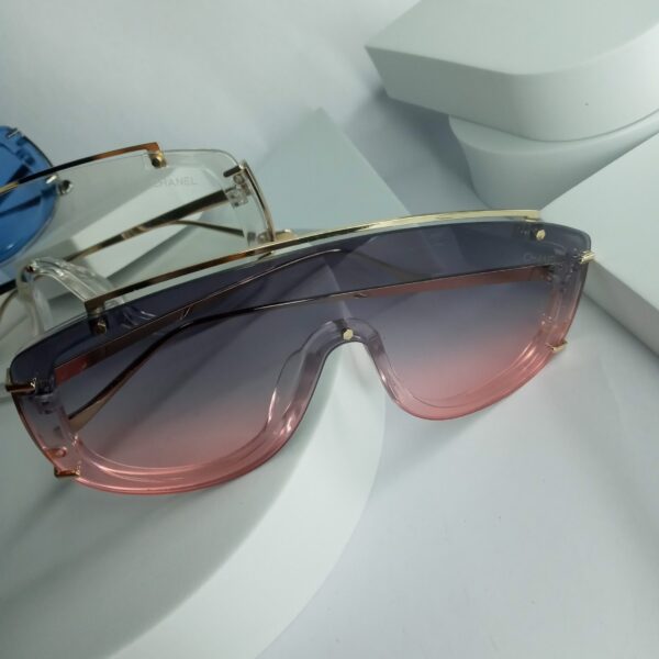 Chanel CH56 Blue Shield Designer Sunglasses for Women