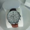 Daniel Wellington Classic Chronograph Men's Watch with Brown Leather Strap