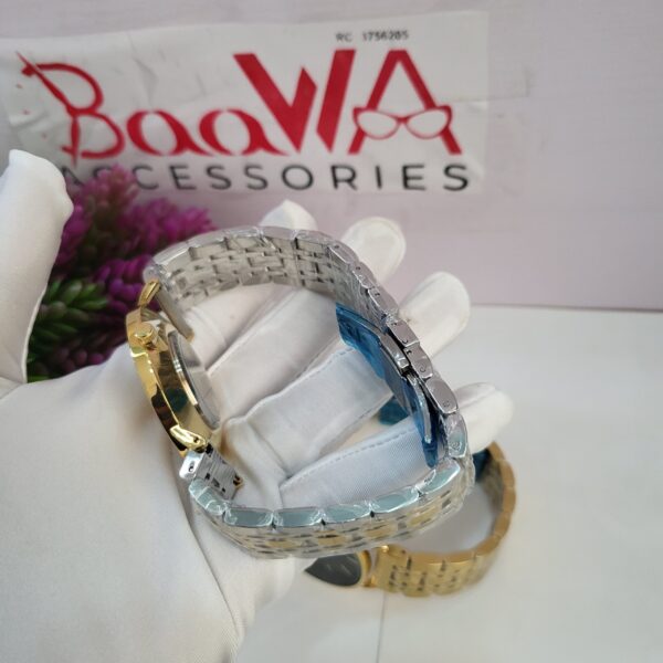 Daniel Wellington Classic Two-Tone Chain Watch - Gold  Black Dial