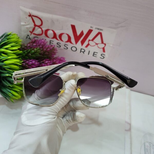 Dior Men's Square Metal Gradient Sunglasses