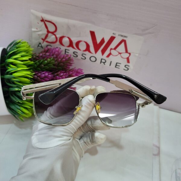 Dior Men's Square Metal Gradient Sunglasses