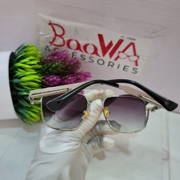 Dior Men's Square Metal Gradient Sunglasses