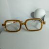 Dior DR73 Brown Square Acetate Eyeglasses