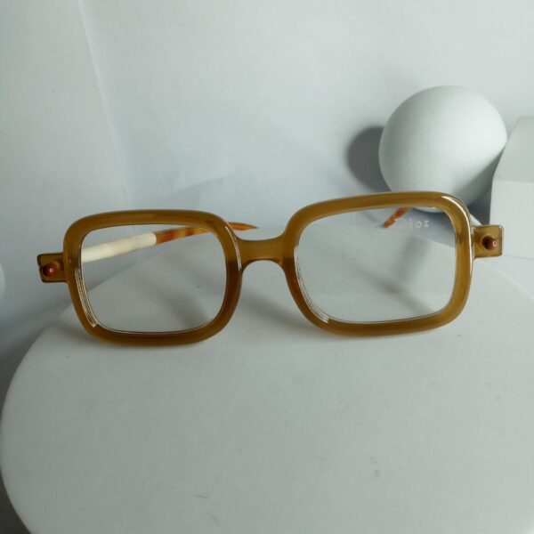 Dior DR73 Brown Square Acetate Eyeglasses
