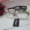 Dior Cat-Eye Full-Rim Fashion Eyeglasses - Black  Clear Frame Duo