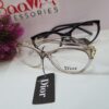 Dior Cat-Eye Full-Rim Fashion Eyeglasses - Black  Clear Frame Duo