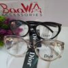 Dior Cat-Eye Full-Rim Fashion Eyeglasses - Black  Clear Frame Duo