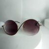 Dior DR333 S-Shaped Round Gradient Sunglasses