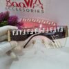 Fendi FE387 Unisex Oversized Shield Frameless Fashion Sunglasses
