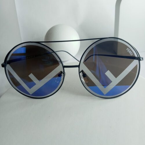 Fendi Round Logo Designer Sunglasses