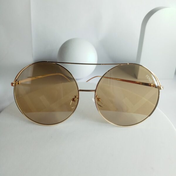 Fendi Round Logo Designer Sunglasses