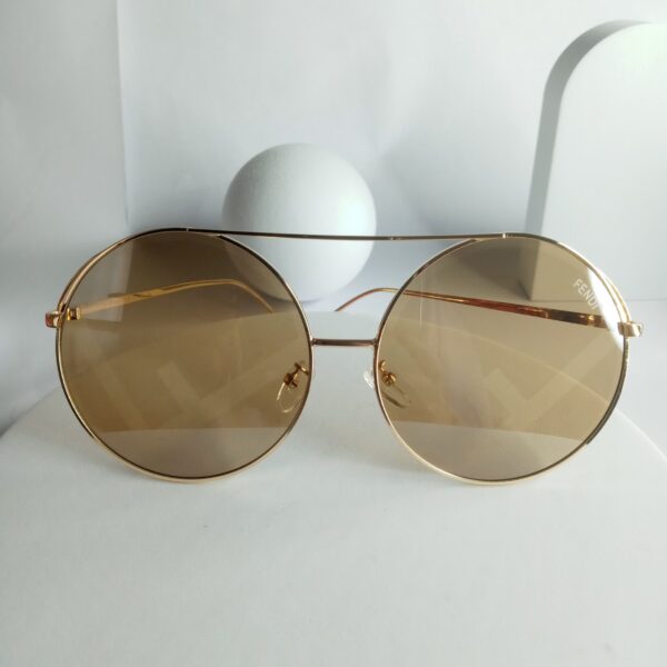 Fendi Round Logo Designer Sunglasses