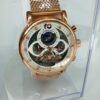 Forecast Rose Gold Skeleton Automatic Chronograph Men's Watch