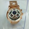 Forecast Rose Gold Skeleton Automatic Chronograph Men's Watch