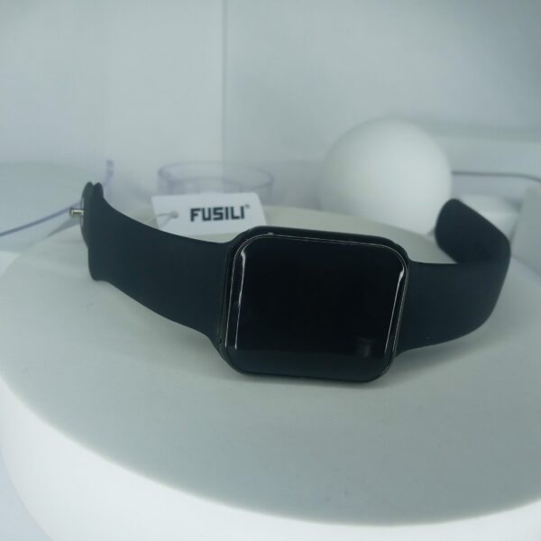 Fusili L0320 Black Digital Touchscreen Smartwatch