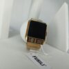 Designer Iridescent Digital Touchscreen Smartwatch with Metal Band