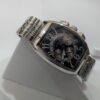 Franck Muller Tonneau Chronograph Men's Watch with Black Dial  Stainless Steel Band