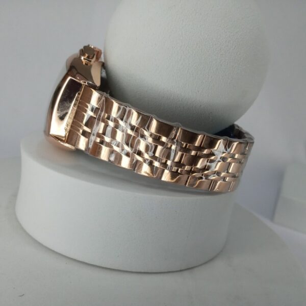 Franck Muller Tonneau Chronograph Men's Watch with Black Dial  Stainless Steel Band