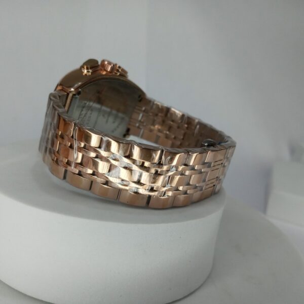 Franck Muller Tonneau Chronograph Men's Watch with Black Dial  Stainless Steel Band