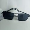 Gucci Men's Rectangle Black UV Protection Sunglasses