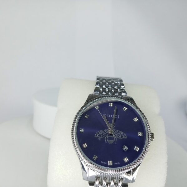 Gucci Gold-Tone Bee Motif Women's Quartz Chain Watch