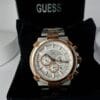 Gc Guess Collection Men's Rose Gold  Silver Chronograph Quartz Watch