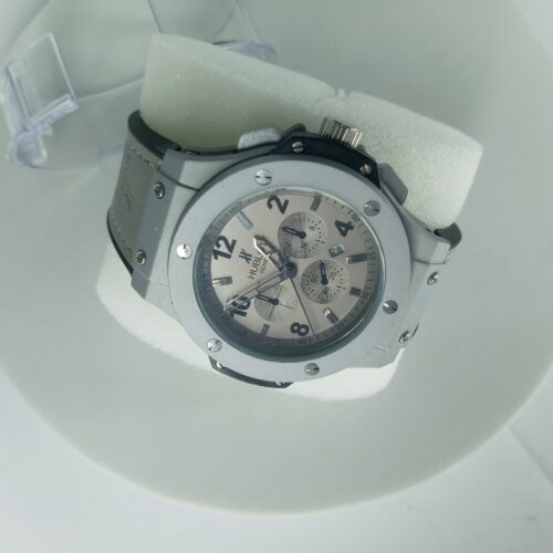 Hublot Big Bang Chronograph Men's Grey Rubber Strap Watch