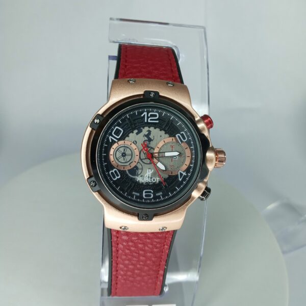 Hublot Big Bang Chronograph Men's Grey Rubber Strap Watch