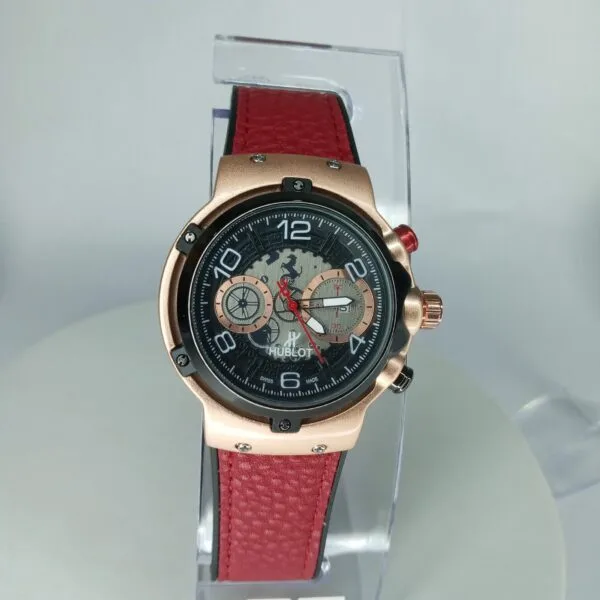 Hublot Big Bang Chronograph Men's Grey Rubber Strap Watch
