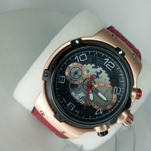 Hublot Big Bang Chronograph Men's Grey Rubber Strap Watch