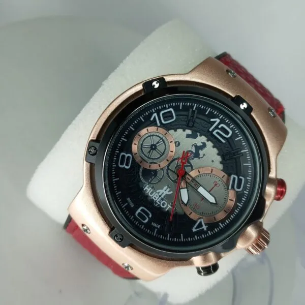 Hublot Big Bang Chronograph Men's Grey Rubber Strap Watch