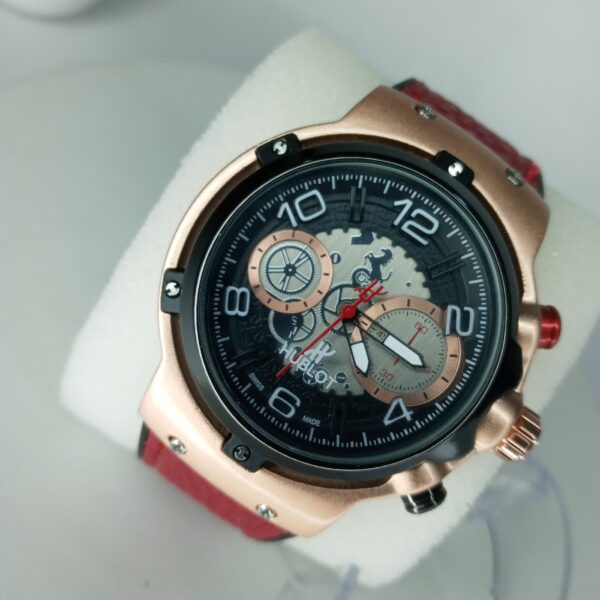 Hublot Big Bang Chronograph Men's Grey Rubber Strap Watch