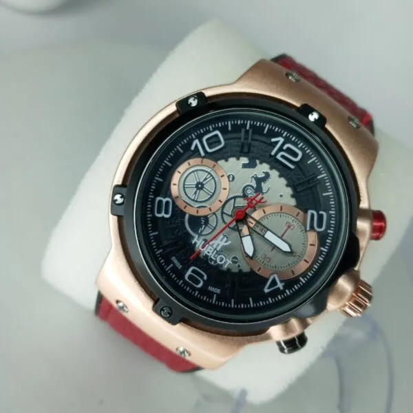 Hublot Big Bang Chronograph Men's Grey Rubber Strap Watch