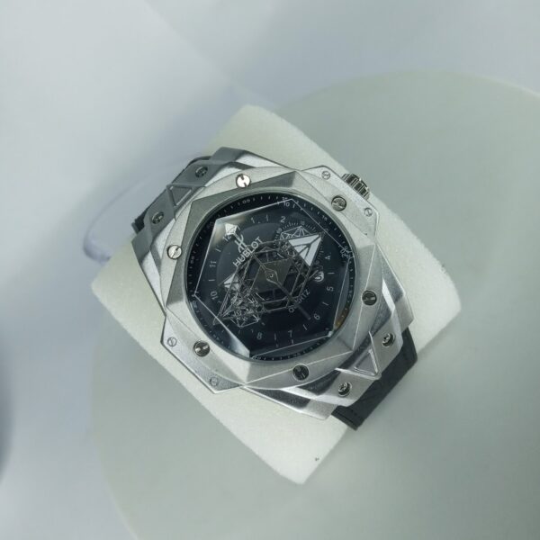 Hublot Big Bang Chronograph Men's Grey Rubber Strap Watch