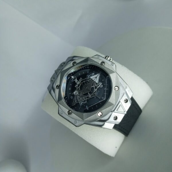 Hublot Big Bang Chronograph Men's Grey Rubber Strap Watch