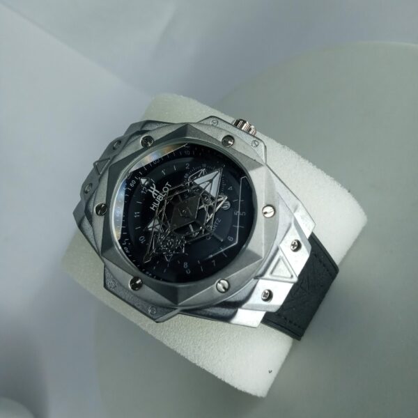 Hublot Big Bang Chronograph Men's Grey Rubber Strap Watch