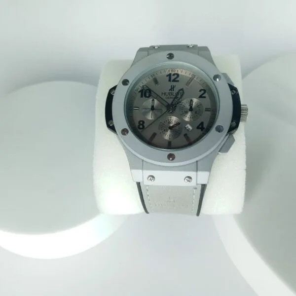 Hublot Big Bang Chronograph Men's Grey Rubber Strap Watch