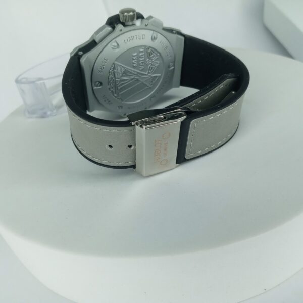 Hublot Big Bang Chronograph Men's Grey Rubber Strap Watch