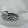 Keep Moving K028 Women's Silver Chain Watch with Rhinestone Pattern Dial