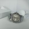 Keep Moving K106 Men's Silver Diamond Bezel Quartz Watch