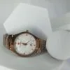 Lookworld 3243G Men's Elegant Rose Gold Quartz Chain Watch with Date
