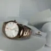 Lookworld 3243G Men's Elegant Rose Gold Quartz Chain Watch with Date