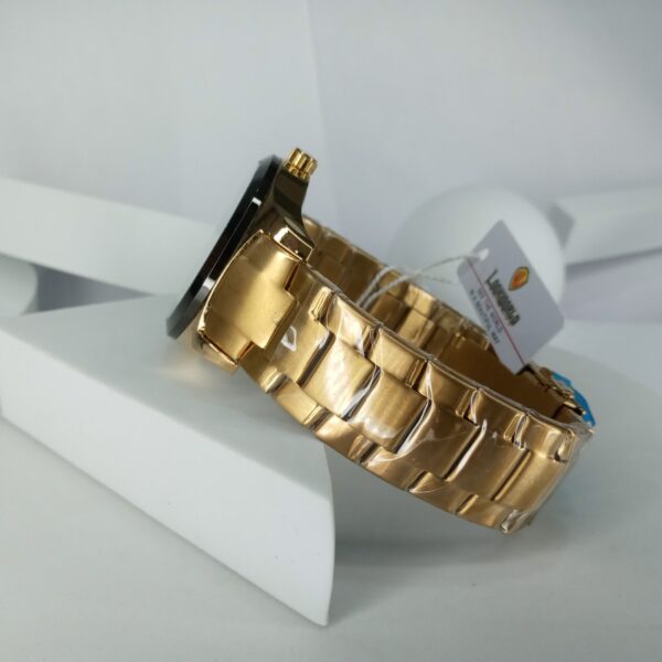 Lookworld A064 Men's Luxury Gold Stainless Steel Analog Watch with Date