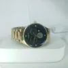 Lookworld Men's Gold Chronograph Watch with Black Dial