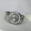 Lookworld A355 Men's Silver Stainless Steel Quartz Watch with Date  Rhinestone Accents