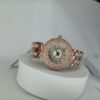 Lookworld Women's Rose Gold Crystal Embellished Watch with Date Display Y170