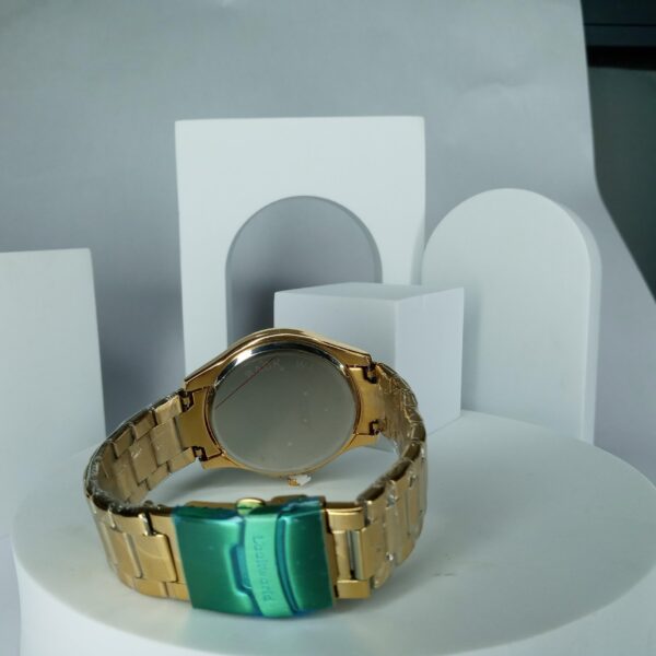 Lookworld RA92 Men's Gold Stainless Steel Analog Quartz Watch