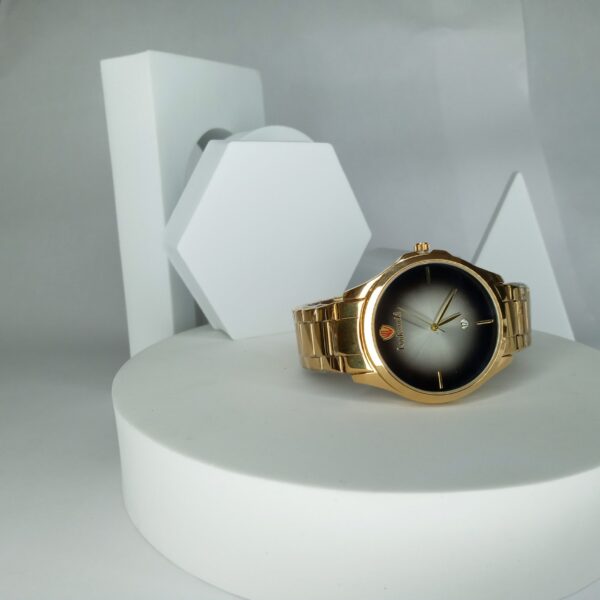 Lookworld RA92 Men's Gold Stainless Steel Analog Quartz Watch